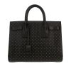 Saint Laurent  Sac de jour handbag  in black leather - 360 thumbnail