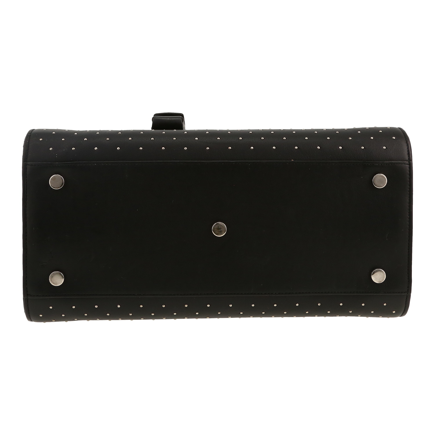 Saint Laurent  Sac de jour handbag  in black leather - Detail D1