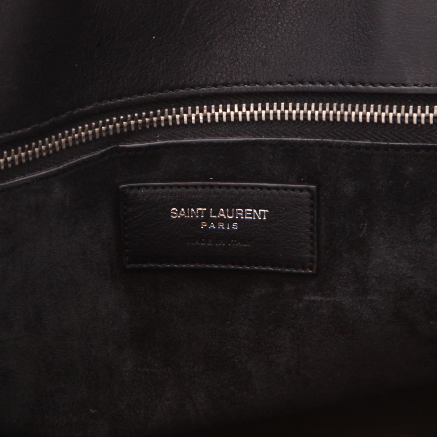 Borsa Saint Laurent  Sac de jour in pelle nera - Detail D2