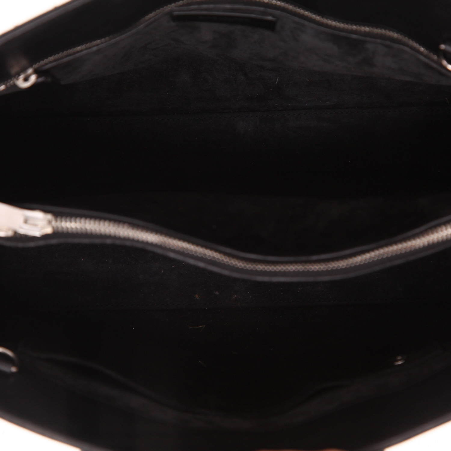 Bolso de mano Saint Laurent  Sac de jour en cuero negro - Detail D3
