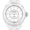 Orologio Chanel J12 Joaillerie in ceramica bianca e acciaio Circa 2010 - 00pp thumbnail