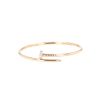 Brazalete Cartier Juste un clou modelo pequeño de oro rosa y diamantes - 360 thumbnail