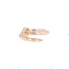 Cartier Juste un clou ring in pink gold and diamonds - 00pp thumbnail