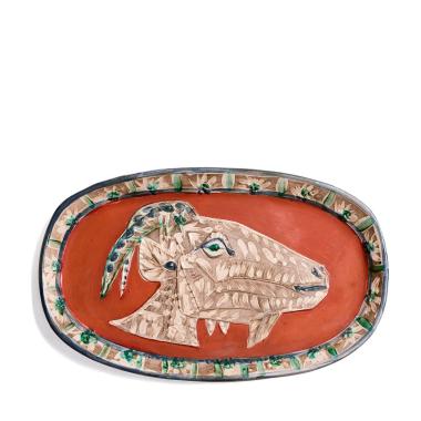 Tête de chèvre de profil - 1952 (A.R. 146)