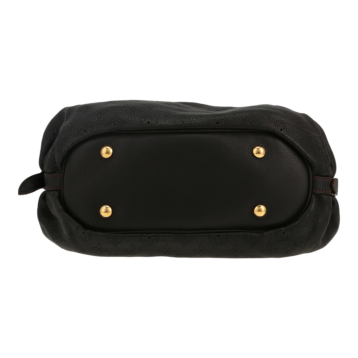 Sac à main Louis Vuitton  XS en cuir Mahina noir - Detail D1