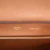 Celine  Trapeze handbag  in brown leather  and brown Veau velours - Detail D2 thumbnail