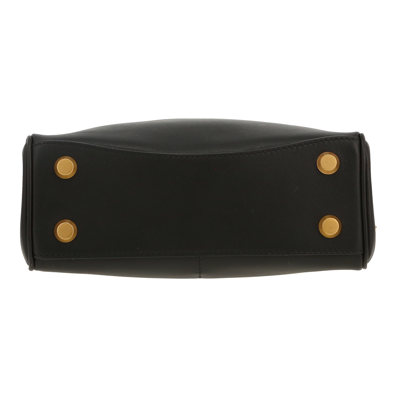 Balenciaga  Rodeo mini  shoulder bag  in black leather - Detail D1