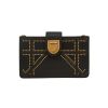 Dior   pouch  in black leather - 360 thumbnail