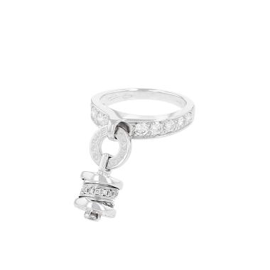 Anello Bulgari B.Zero1 in oro bianco e diamanti
