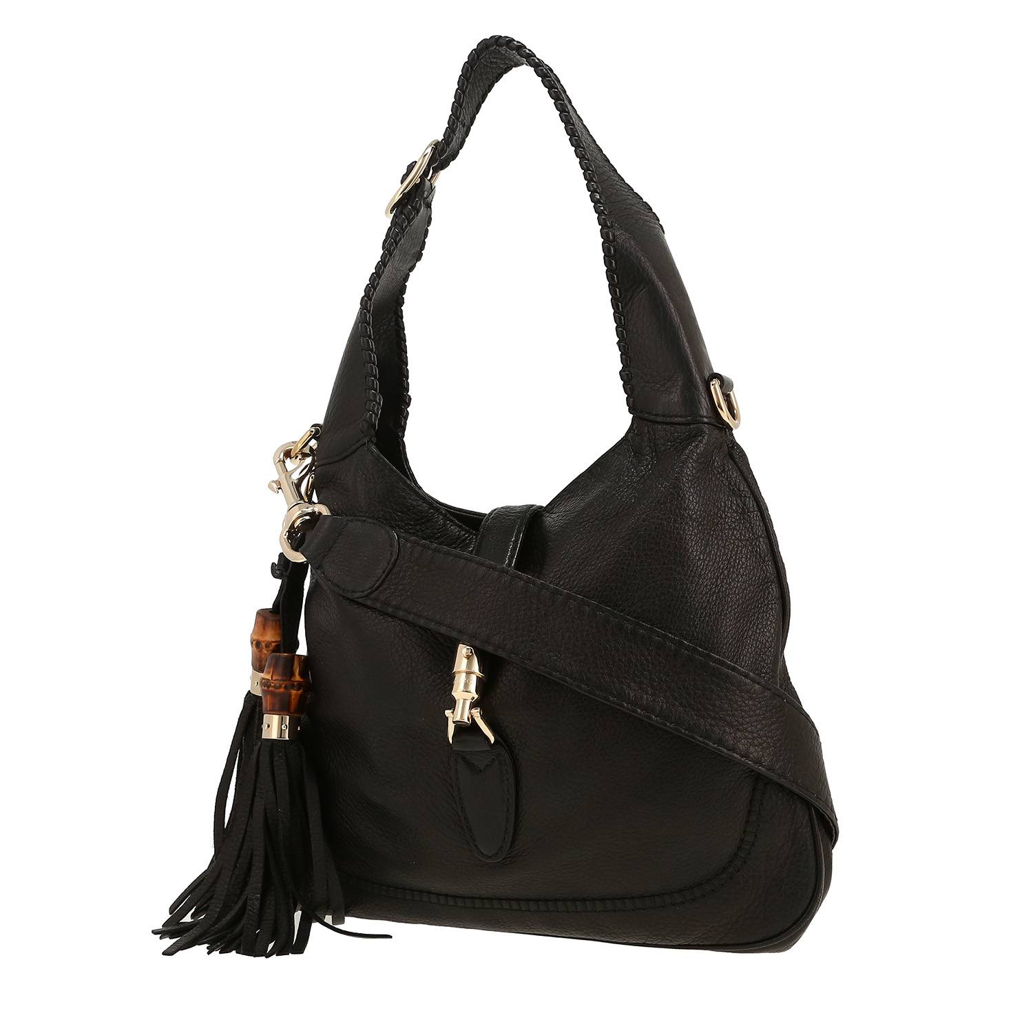 Bolso de mano Gucci  Jackie en cuero negro