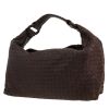 Sac à main Bottega Veneta   en cuir intrecciato aubergine - 00pp thumbnail