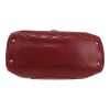 Sac cabas Chanel  Shopping CC Delivery en cuir matelassé bordeaux - Detail D1 thumbnail