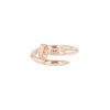 Cartier Juste un clou ring in pink gold and diamonds - 00pp thumbnail
