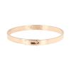 Brazalete Hermès Kelly de oro rosa y diamantes - 00pp thumbnail