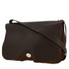 Borsa a tracolla Hermès  Colorado in tela marrone e pelle marrone - 00pp thumbnail