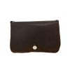 Borsa a tracolla Hermès  Colorado in tela marrone e pelle marrone - 360 thumbnail