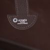 Borsa a tracolla Hermès  Colorado in tela marrone e pelle marrone - Detail D2 thumbnail