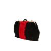 Gucci   handbag  in red and black furr - Detail D6 thumbnail