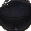 Sac à main Louis Vuitton   en toile de lin bleu-marine et cuir bleu-marine - Detail D3 thumbnail