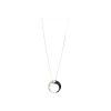 Collana lunga Cartier Panthère in oro bianco, onice e smeraldo - 360 thumbnail