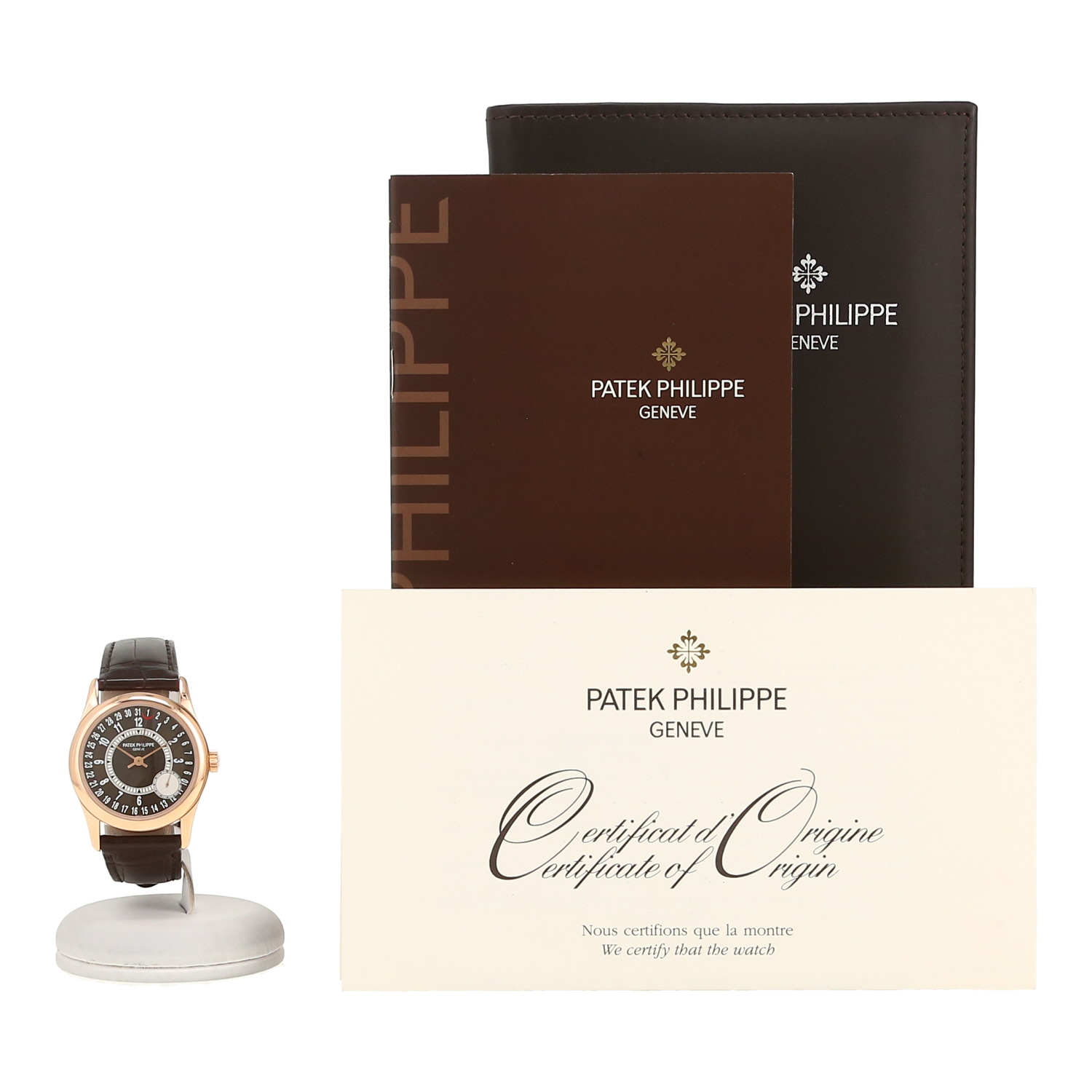 Reloj Patek Philippe Calatrava de oro rosa Ref: Patek Philippe - 6000  Circa 2013 - Detail D2