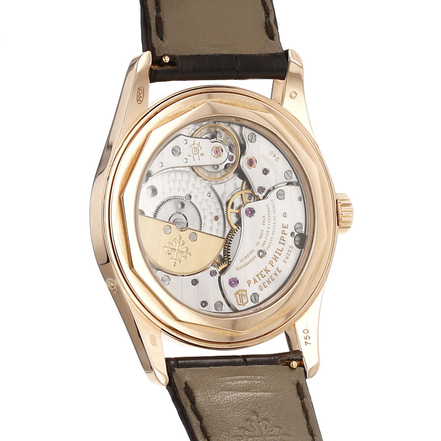 Patek Philippe Calatrava  in pink gold Ref: Patek Philippe - 6000  Circa 2013 - Detail D3