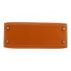 Hermès  Kelly 25 cm handbag  in gold box leather - Detail D1 thumbnail
