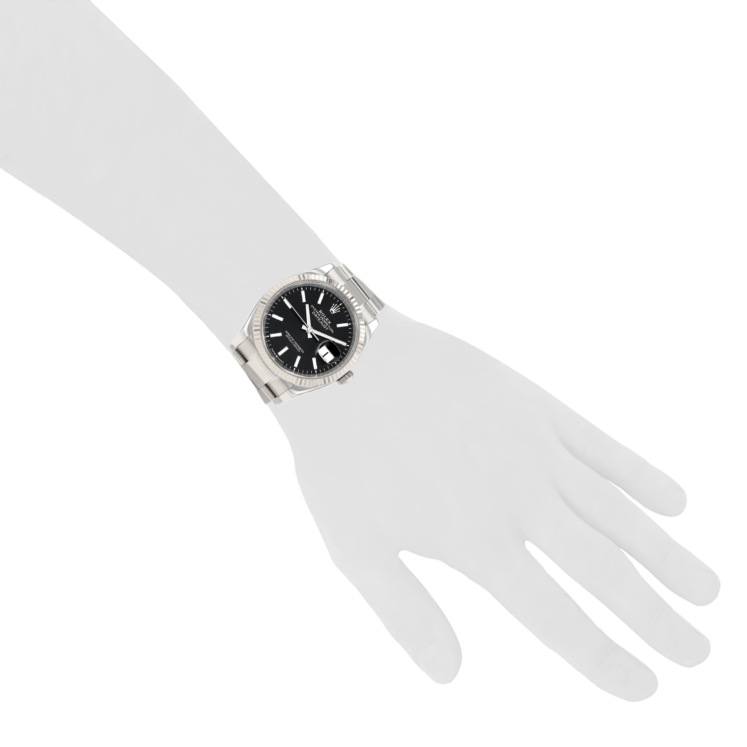 Rolex Datejust  in gold and stainless steel Ref: Rolex - 126234  Circa 2021 - Detail D1