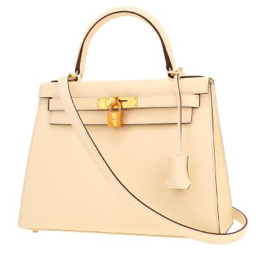 Sac à main Hermès  Kelly 28 cm en cuir epsom Nata