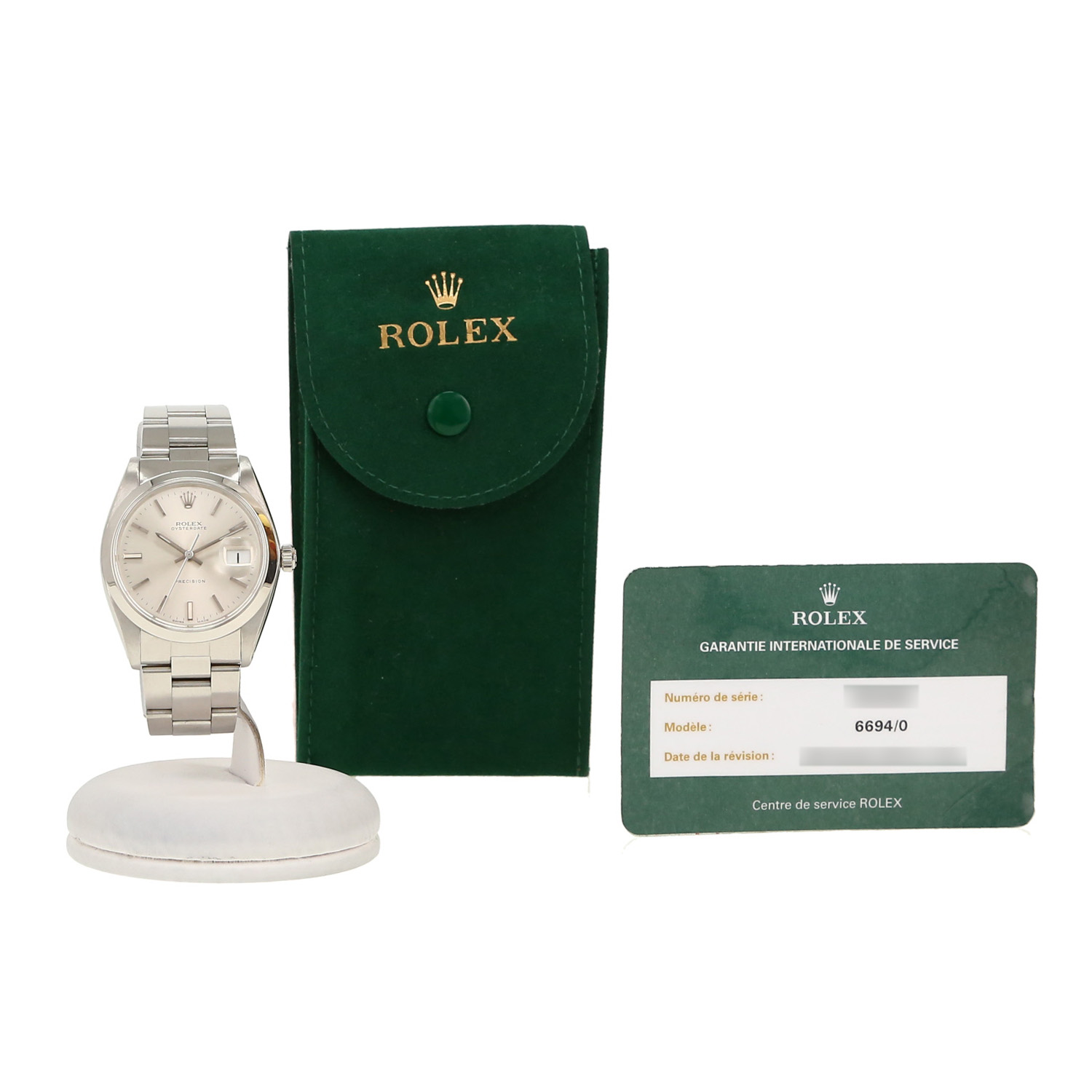 Reloj Rolex Oysterdate de acero Ref: Rolex - 6694  Circa 1963