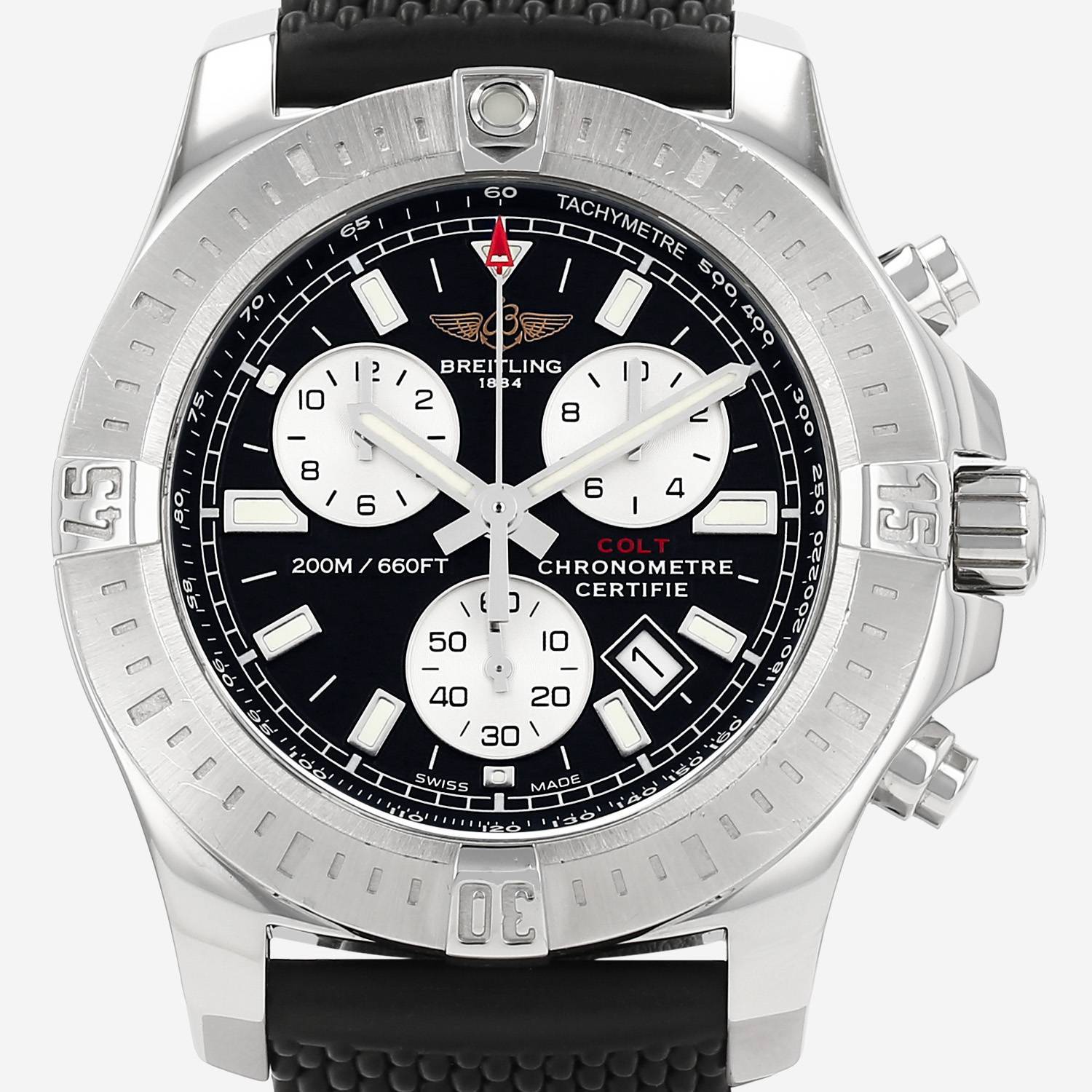 Reloj Breitling Chronographe Colt II de acero Circa 2019