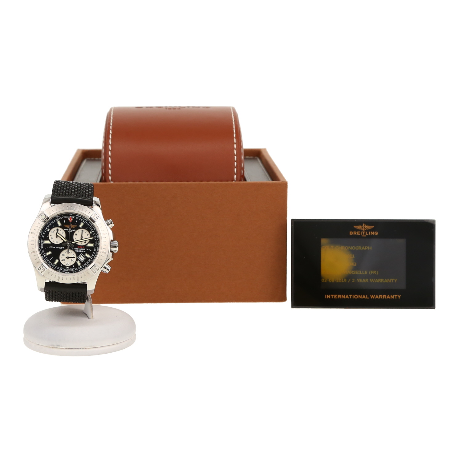 Montre Breitling Chronographe Colt II en acier Vers 2019 - Detail D2