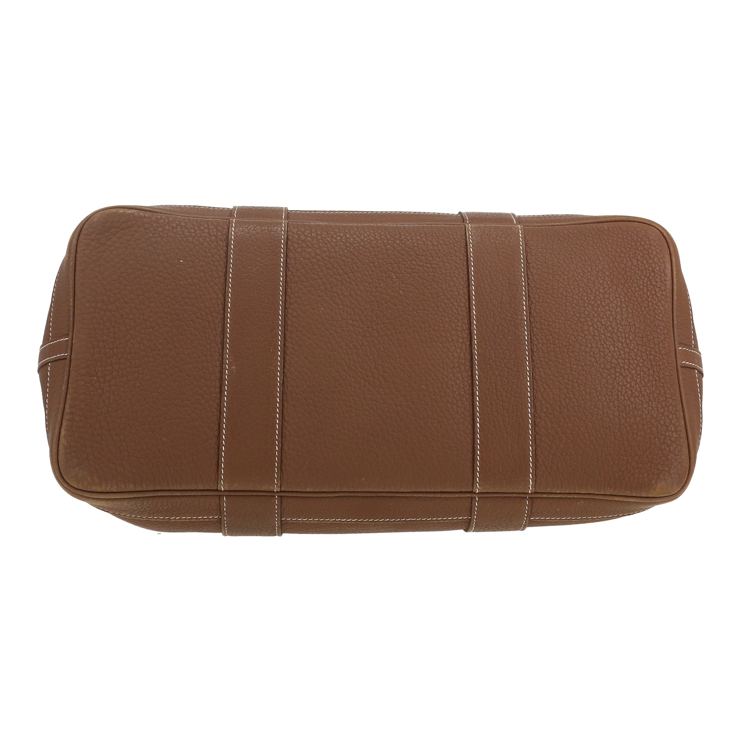 Bolso Cabás Hermès  Garden Party 36 cm en cuero togo marrón etoupe - Detail D1