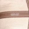 Hermès  Garden shopping bag  in etoupe togo leather - Detail D2 thumbnail