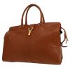 Bolso de mano Saint Laurent  Chyc en cuero marrón - 00pp thumbnail