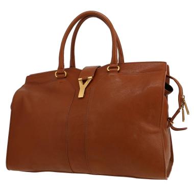 Sac à main Saint Laurent  Chyc en cuir marron