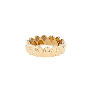 Fred Une île d'or small model ring in yellow gold