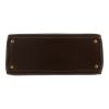 Hermès  Kelly 28 cm handbag  in brown box leather - Detail D1 thumbnail