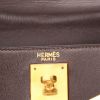 Hermès  Kelly 28 cm handbag  in brown box leather - Detail D2 thumbnail