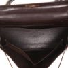 Hermès  Kelly 28 cm handbag  in brown box leather - Detail D3 thumbnail