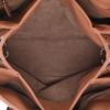 Bottega Veneta  Roma handbag  in pink intrecciato leather  and pink water snake - Detail D4 thumbnail