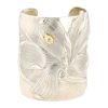 Bracelet manchette Tiffany 
Co Magnolia en argent et or jaune - 00pp thumbnail