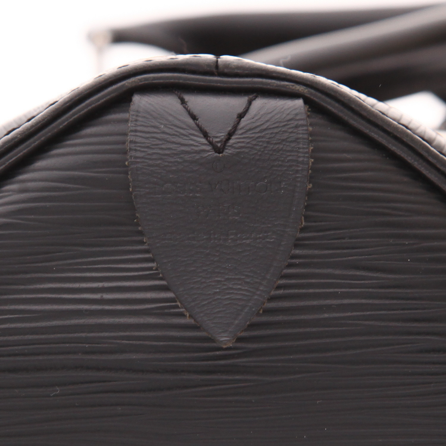 Borsa Louis Vuitton  Speedy 30 in pelle Epi nera - Detail D2