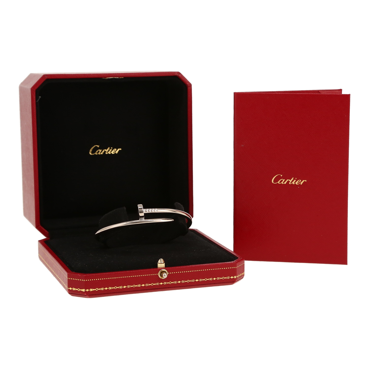 Bracciale Cartier Juste un clou in oro bianco - Detail D2