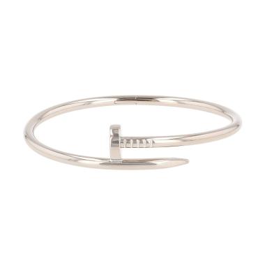 Cartier Juste un clou bracelet in white gold, size 18