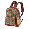 Gucci  GG Blooms backpack  in beige "sûpreme GG" canvas  and red leather - 00pp thumbnail