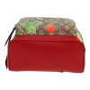 Gucci  GG Blooms backpack  in beige "sûpreme GG" canvas  and red leather - Detail D1 thumbnail