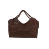 Chanel  Coco cabas shopping bag  in brown glittering leather - 360 thumbnail