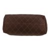 Chanel  Coco cabas shopping bag  in brown glittering leather - Detail D1 thumbnail
