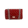 Borsa Chanel  2.55 in pelle verniciata e foderata rossa - 360 thumbnail